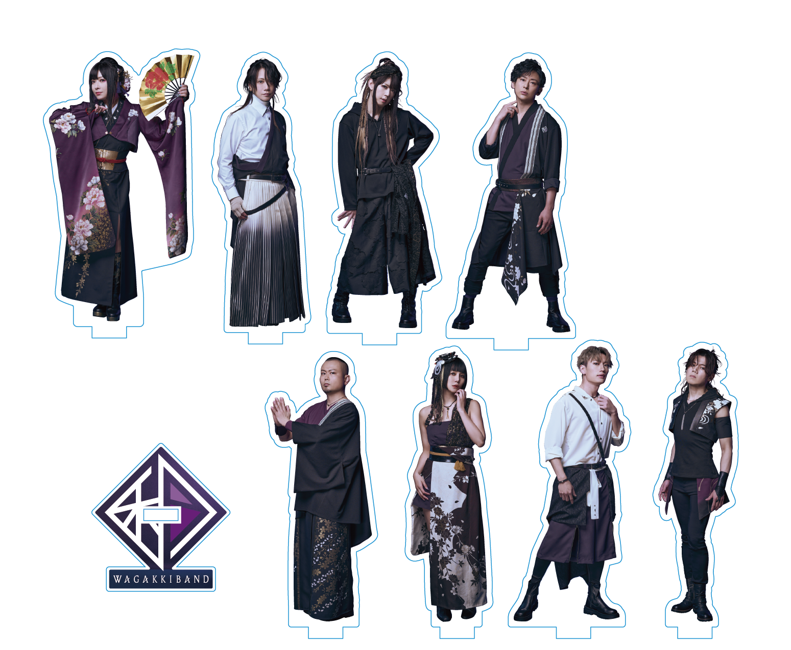 和楽器バンド アクリルスタンド 真八重流総会 アクリルスタンド【真・八重流総会2023】 | 和楽器バンド